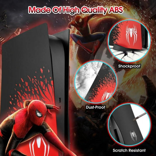 (New) Faceplate Spider - Man 2 PS5 Console Cover Plates