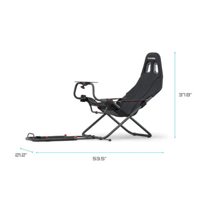 Playseat® Challenge ActiFit Lightweight Carbon Quality Steel Racing Simulator Cockpit