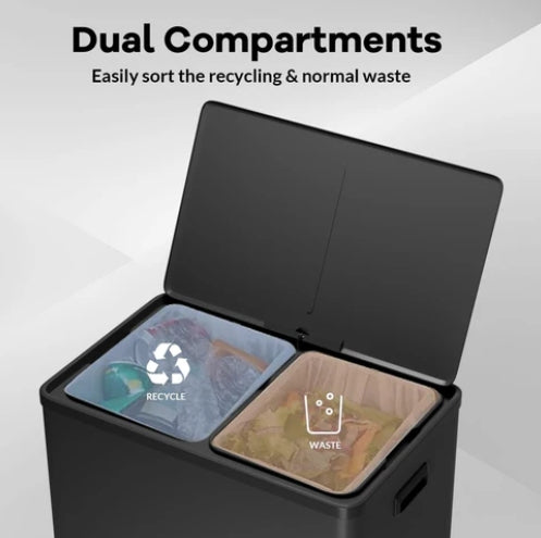 Garvee Step Dual Trash Can