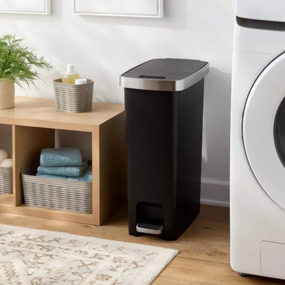 45L Slim Resin Step Trash Can
