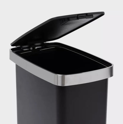 45L Slim Resin Step Trash Can