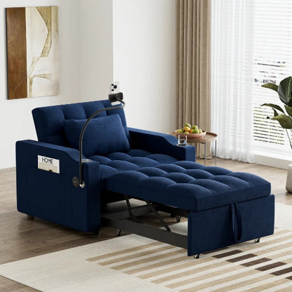 Wiilayok 3 in 1 Single Sleeper Sofa Chair