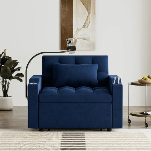 Wiilayok 3 in 1 Single Sleeper Sofa Chair