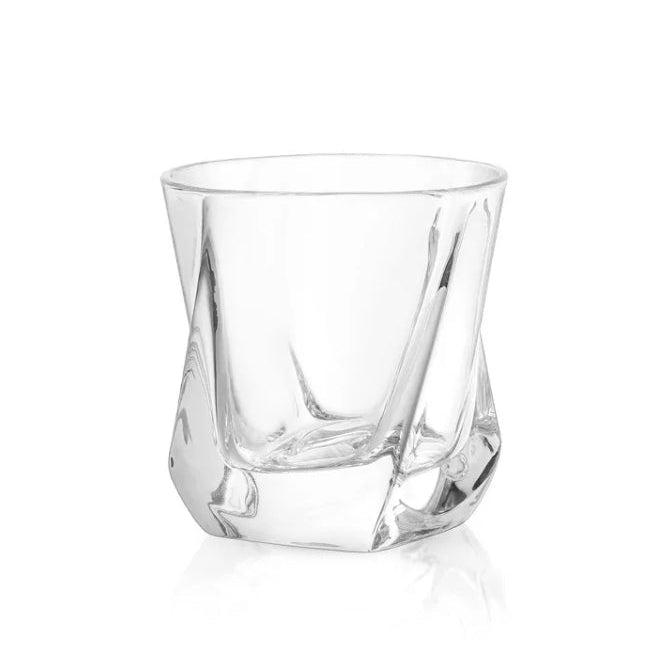 (New) JoyJolt Aurora Whiskey Glasses - 7.6 oz - Set of 2