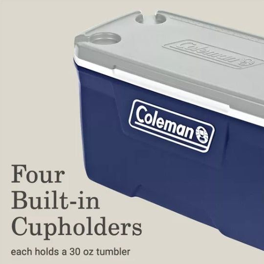 Coleman 316 Series 50 Cans/70qt Hard-Sided Cooler - Blue