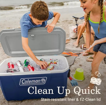 Coleman 316 Series 50 Cans/70qt Hard-Sided Cooler - Blue