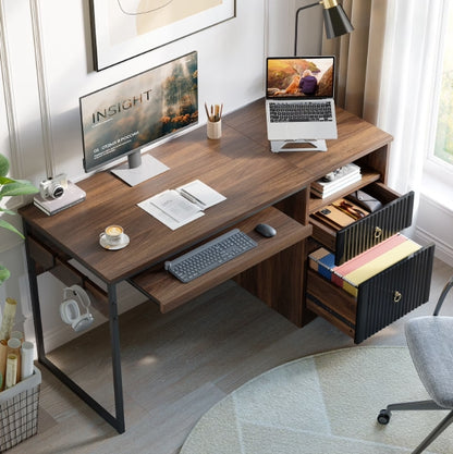 (New) Bestier Office Desk with Drawers