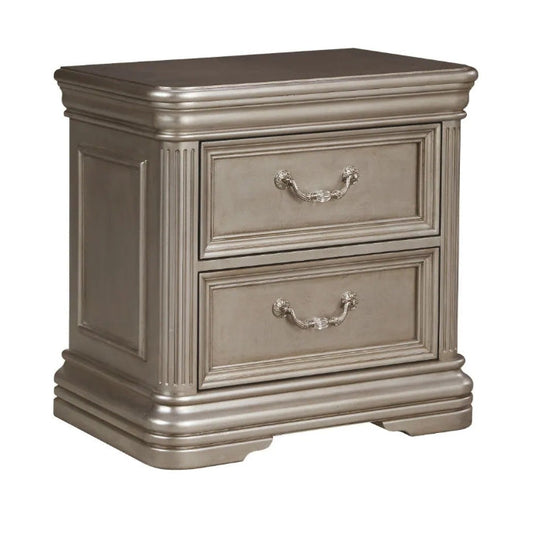 (New) Birlanny Two Drawer Night Stand
