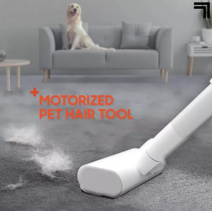 Sharper Image Cordless Vacuum, Stick and Handheld Combo White