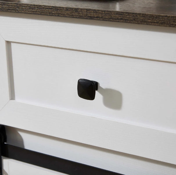 54"L Sideboard with Wine Rack and Storage Buffet Cabinet