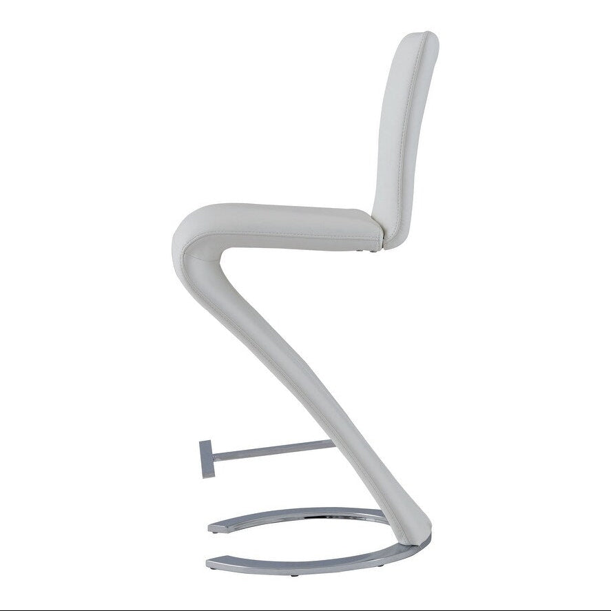 (New) Z Shape design Barstool with Horse Shoe Shape Base