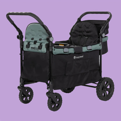 Baby Trend Quest PLUS 3-in-1 Stroller Wagon in Madrid Green