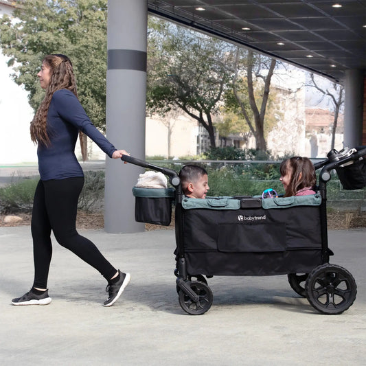 Baby Trend Quest PLUS 3-in-1 Stroller Wagon in Madrid Green