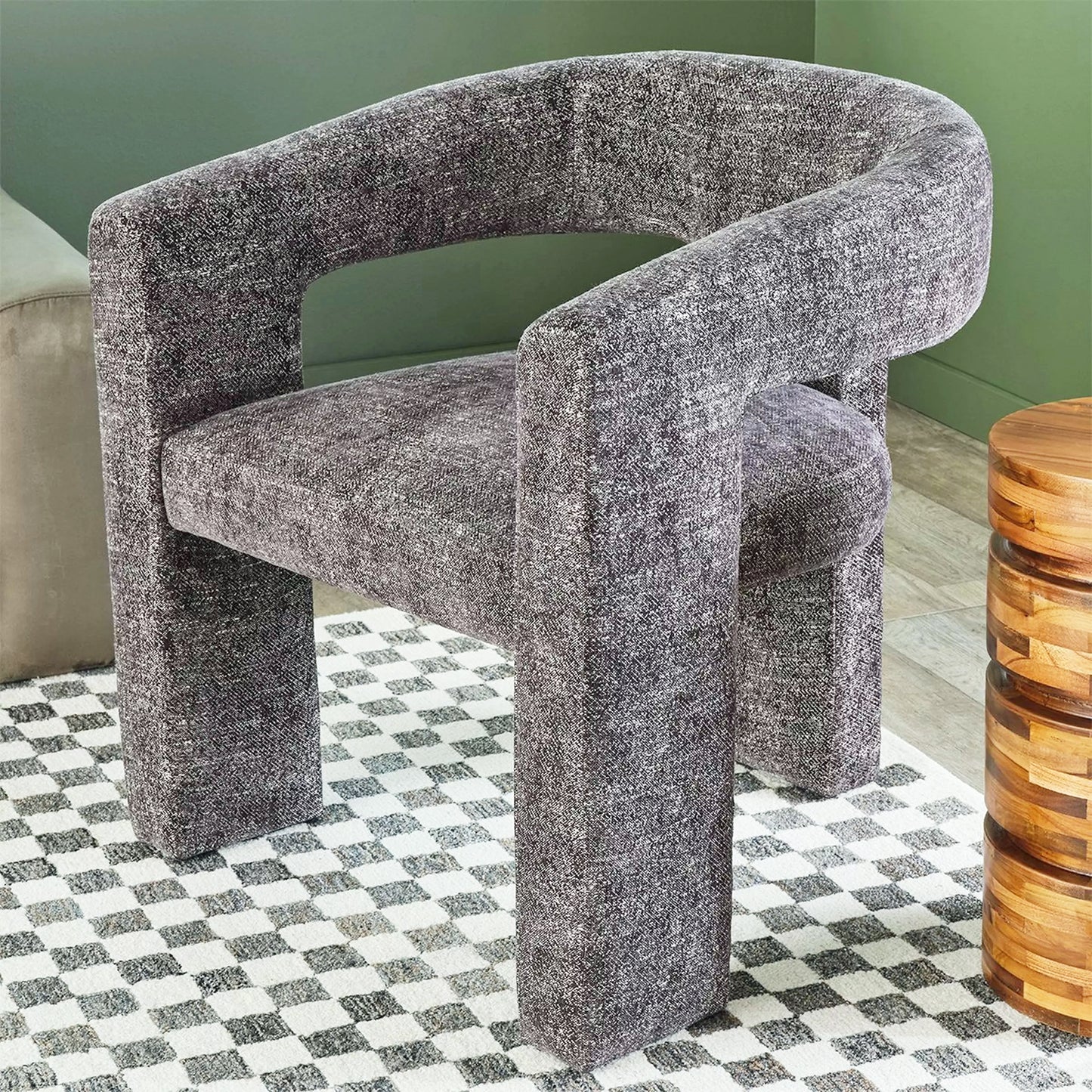 Telos Accent Chair - Tweed