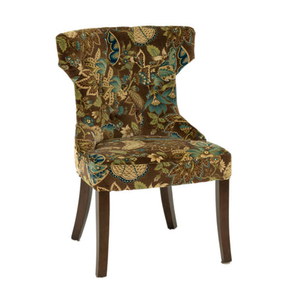 PIER 1 Chair in Contemporary Floral Upholstery
