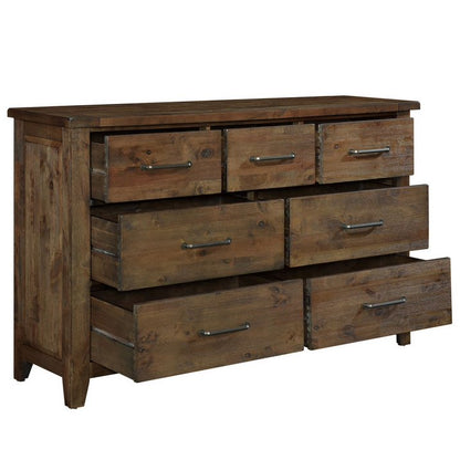 Home Elegance Rustic Burnished Dresser