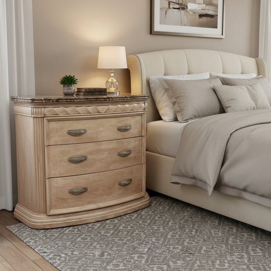 Bernhardt three-drawer nightstand