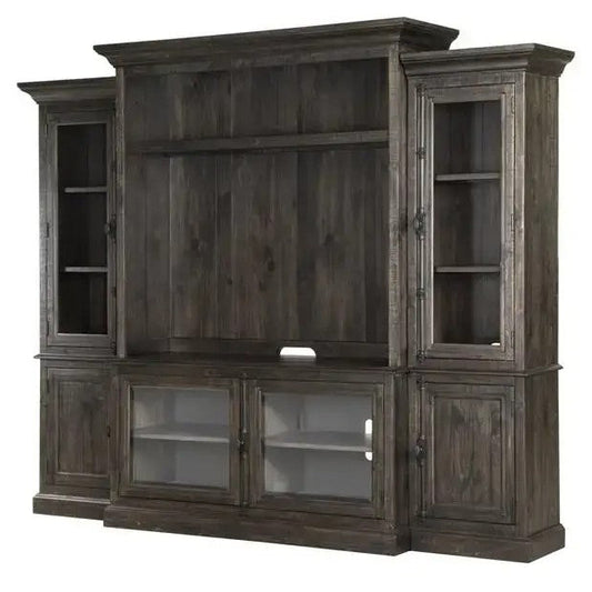 Magnussen Bellamy Entertainment Wall in Peppercorn