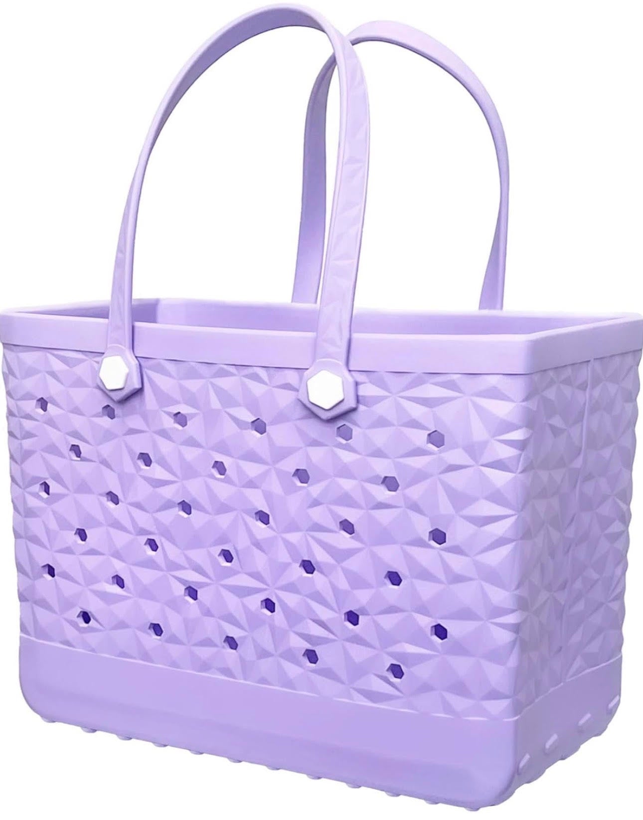 (New without Tags) LiAYD Rubber Beach Tote (X-Large)