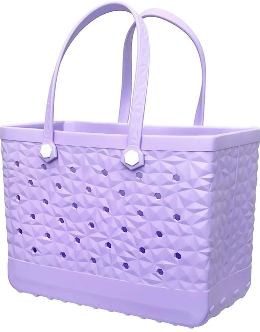 (New without Tags) LiAYD Rubber Beach Tote (X-Large)