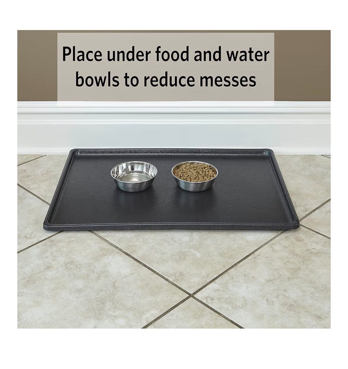 MidWest Homes for Pets 30 Inch Replacement Pan, Measures 29.06 Inch X 18.5 Inch X 1 Inch Universal Leak Proof Tray for Dog Crates & Multi-Purpose Use, Fits Most Standard 30 Inch Wire Crates