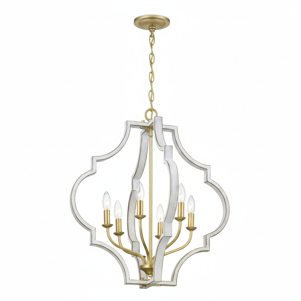 Teigen 6-Light Transitional Pendant Light