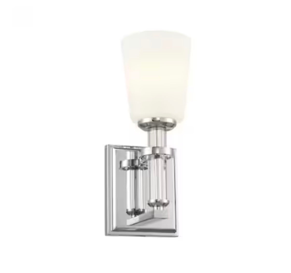 Kichler Rosalind 5 in 1 Light Polished Nickel Traditional Bathroom Vanity Light