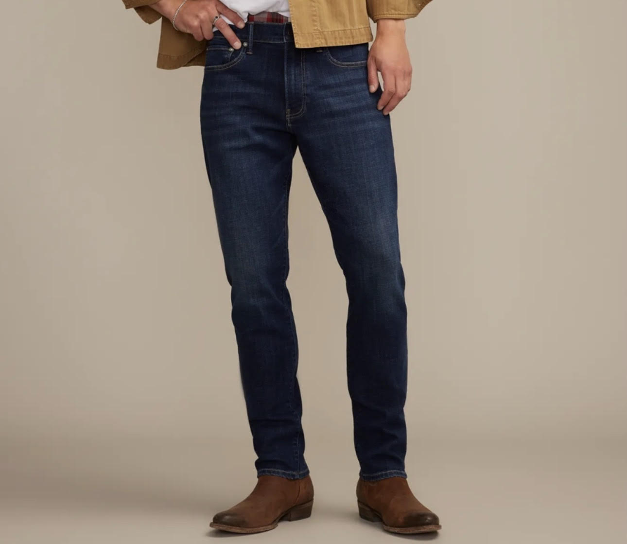 Lucky Brand 412 Athletic Slim Coolmax Jeans