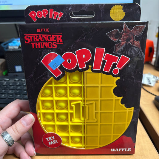 Stranger Things Waffle Pop It!