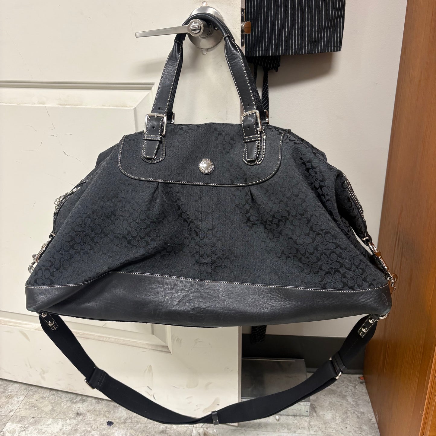 Coach Voyager Overnight Bag