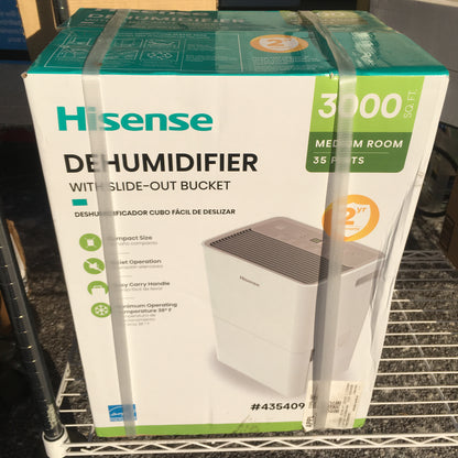 Hisense Dehumidifier 35 pint