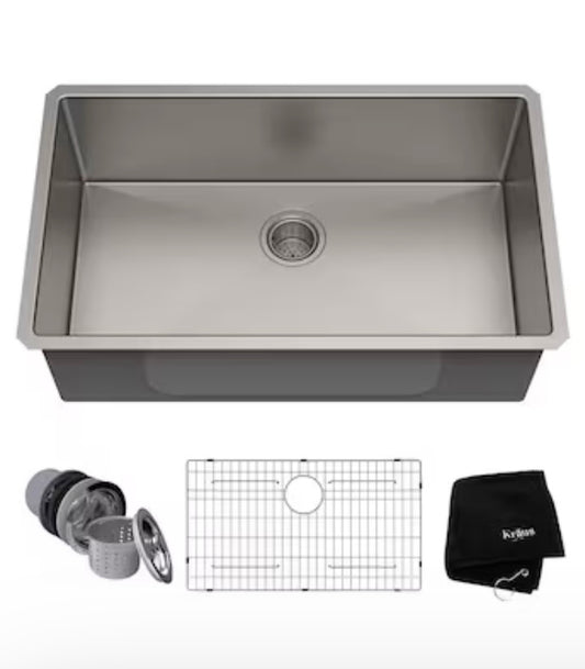 Kraus Standart PRO Undermount Stainless Steel Kitchen Sink