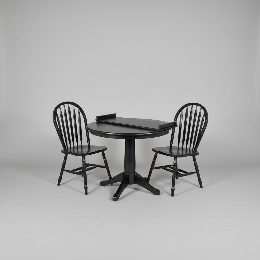 International Concepts 36" Round Extension Dining Table