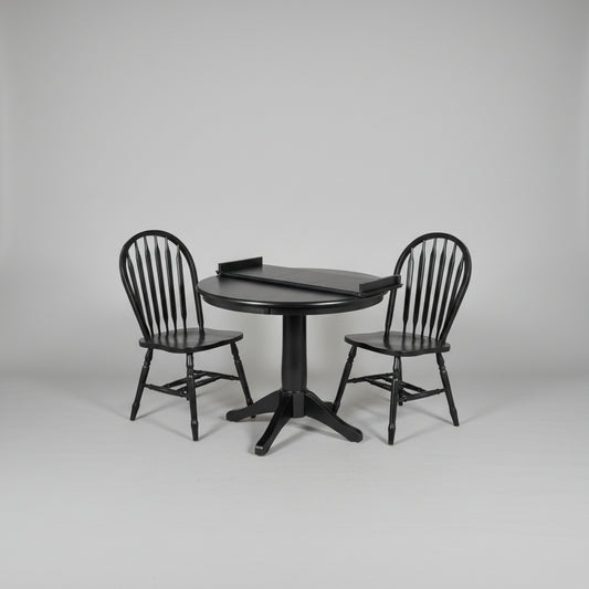 International Concepts 36" Round Extension Dining Table