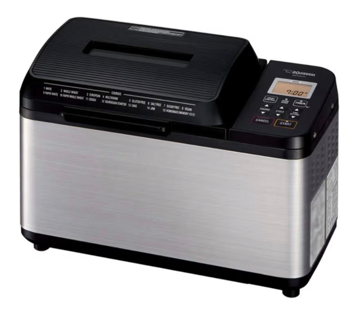 Zojirushi Home Bakery Virtuoso Plus Breakmaker