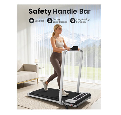 Yugud Waling Pad, Walking Pad Treadmill for Home, Office, Portable Under Desk Treadmill with Remote Control and LED Display, Walking, Jogging, Running Machine (Silver) (New in Box)