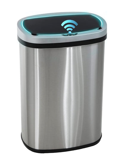13gallon/ 50 liter Stainless Steel Touchless Trask Can