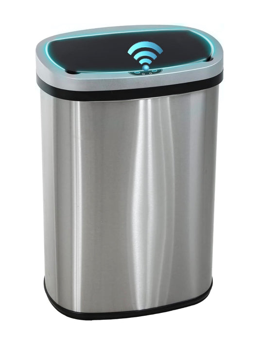 13gallon/ 50 liter Stainless Steel Touchless Trask Can