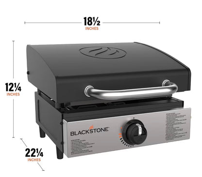 Blackstone 1814 Propane Gas Griddle- 17 inch black stainless steel portable flat top