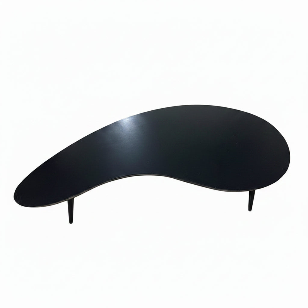 Vintage Atomic Modern kidney-shaped coffee table