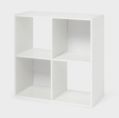 11 Inch 4 Cube Organizer (White) (New in Box)