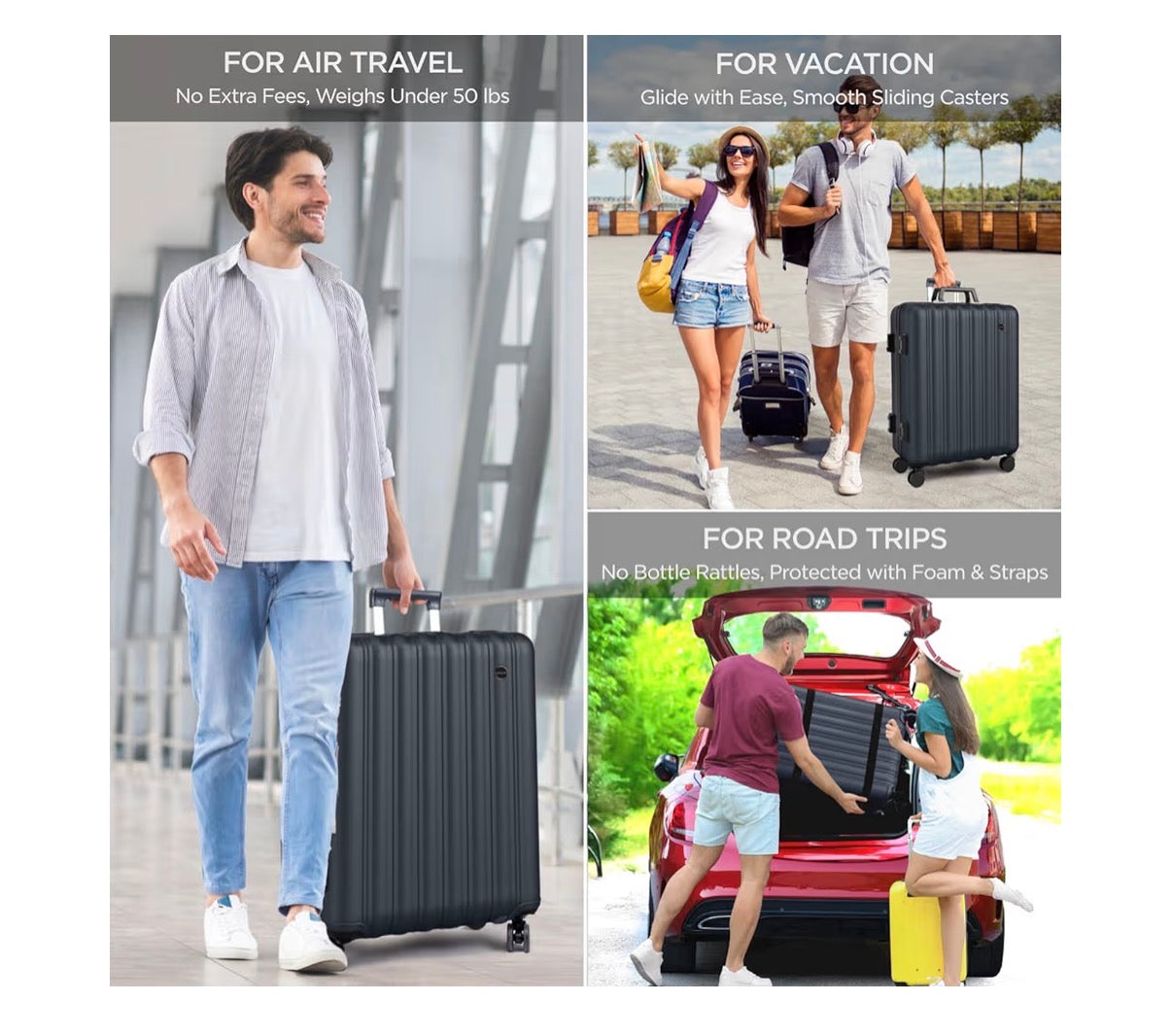 Boldworks Wine Suitcase for Airplanes 12 Bottle Wine luggage for Airplane Travel with TSA Approved Lock and Removable Insert to Carry Liquor (Black) (New in Box)