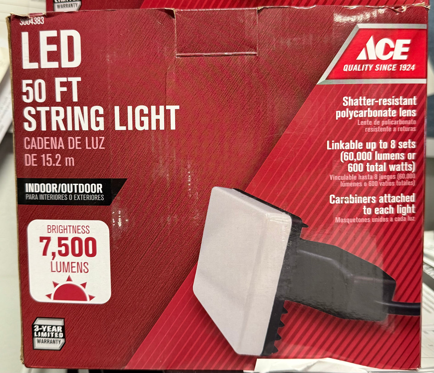 LED 50 ft. String Light