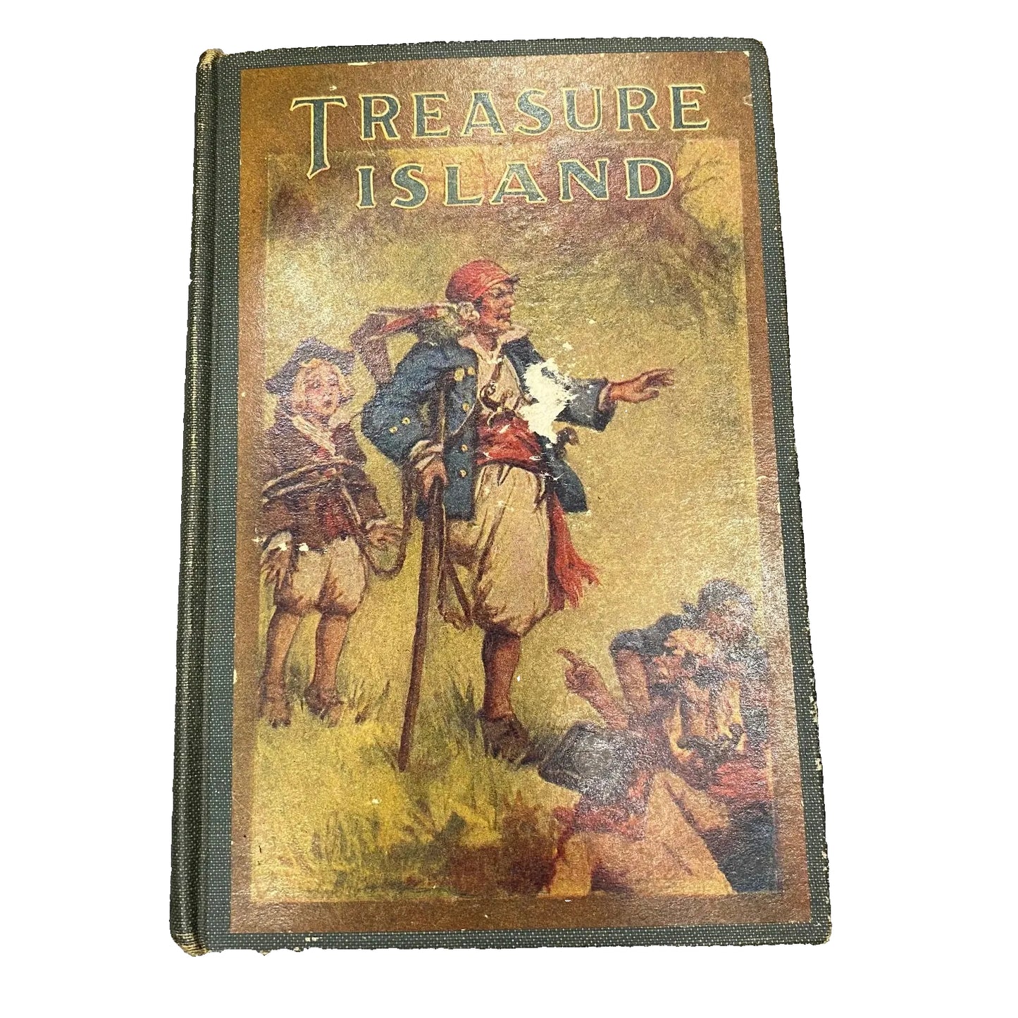 Treasure Island Illustrated Edition by Robert Lewis Stevenson Good Used Condition