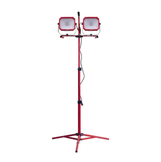 9000 Lumens LED Plug-in Portable Work Light (Red) (New in Box)