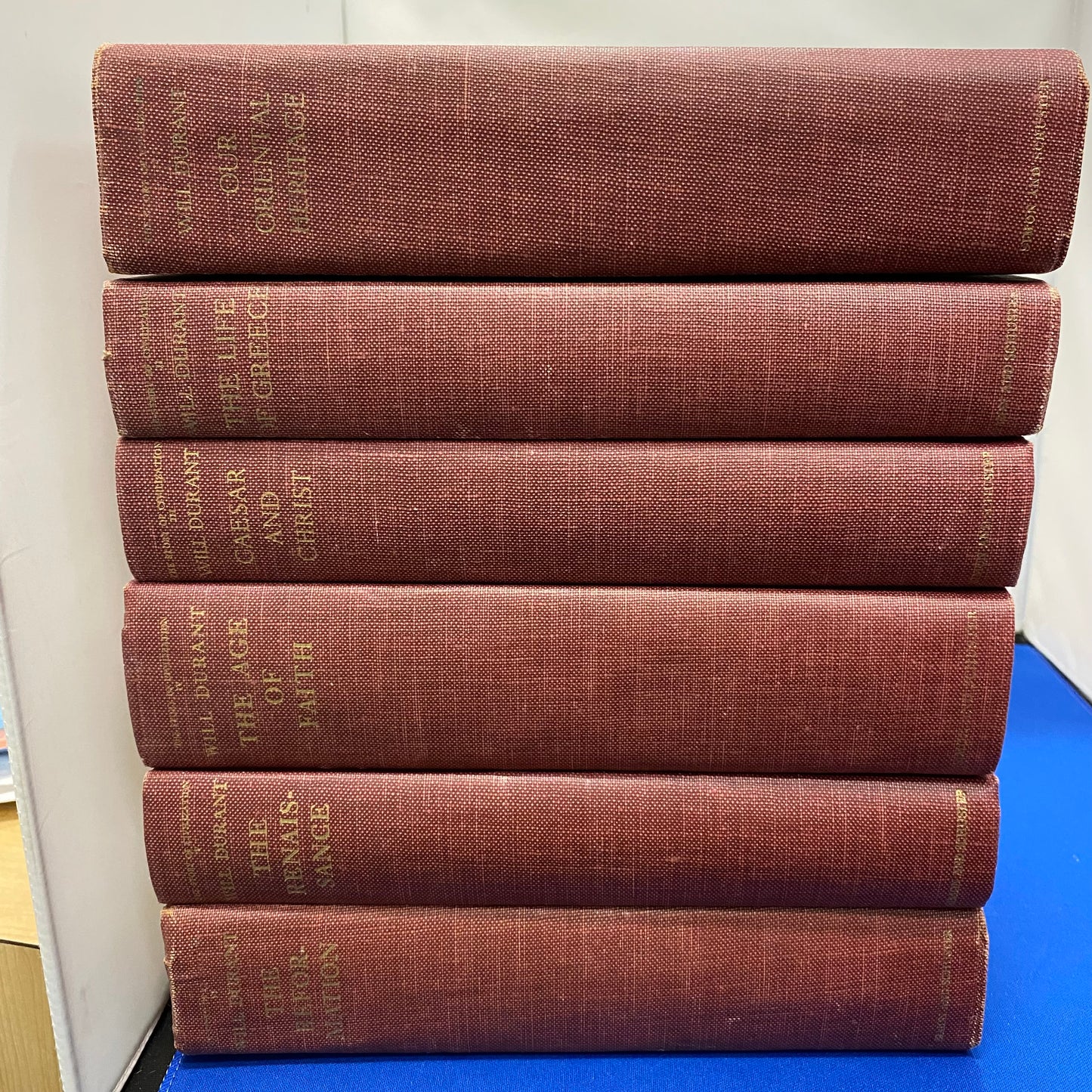 RARE VINTAGE The Story of Civilization by Will Durant Full Set 1-11