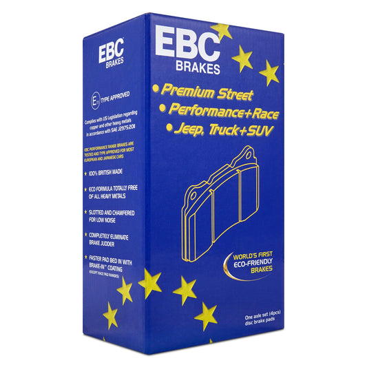 (New) EBC Redstuff Brake Pads; Rear