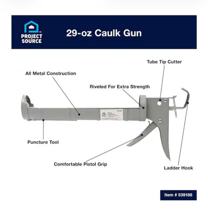Project Source 29 oz Rod Caulk Gun