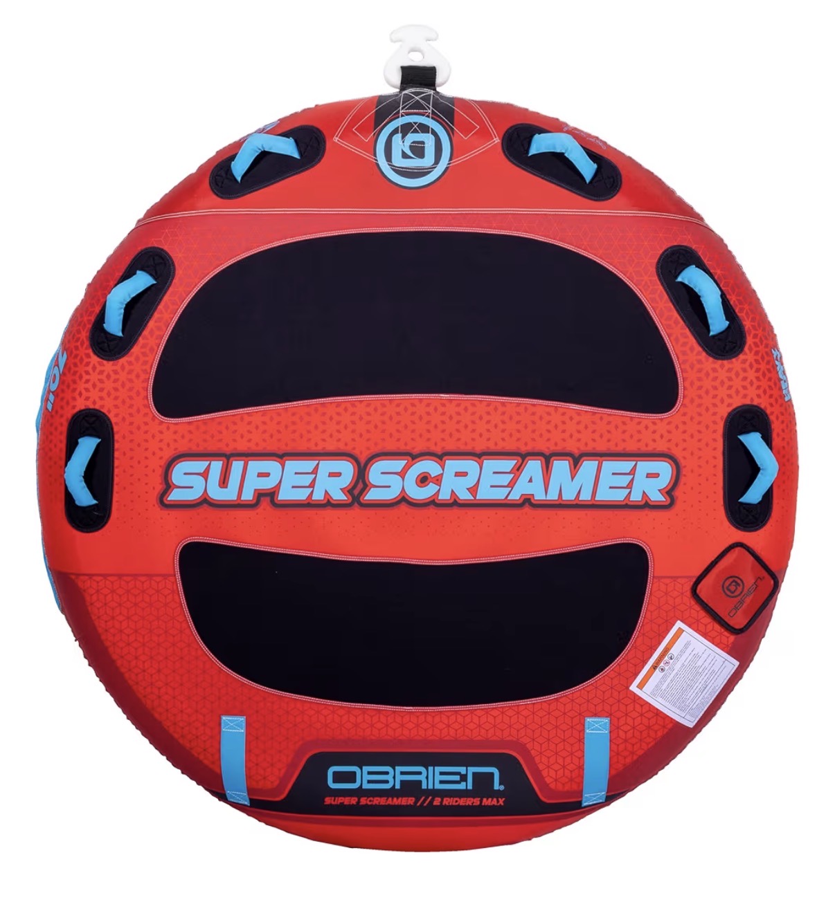 O'Brien Super Screamer 2 Person Towable Boating Tube (Red/Blue) (New in Box)