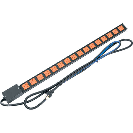 16 Outlet Thin Profile Power Strip
